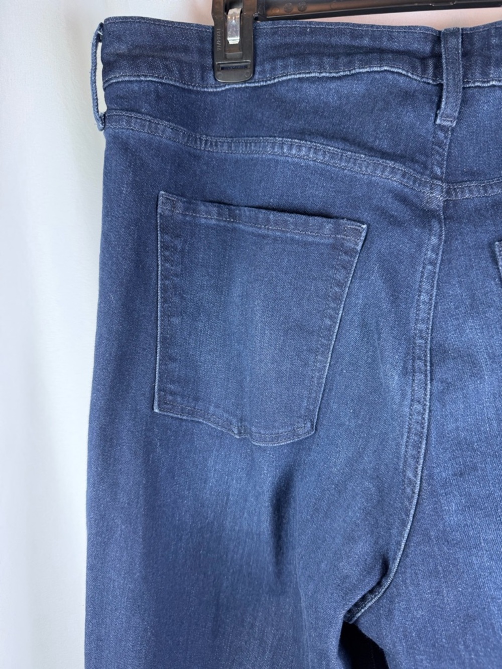 Old Navy High Rise Wow Wide Leg Jeans Dark Wash Size 16 - Picture 6 of 7